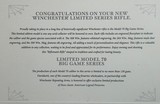 FREE SAFARI, LIMITED EDITION WINCHESTER 70 SUPER GRADE 308 WIN BIG GAME AAA 535245220 - LAYAWAY AVAILABLE - 23 of 25