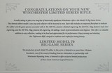 FREE SAFARI, LIMITED EDITION WINCHESTER 70 SUPER GRADE 308 WIN BIG GAME AAA 535245220 - LAYAWAY AVAILABLE - 23 of 25