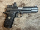LNIB DISPLAY, UNFIRED WILSON COMBAT EDCX9L 9MM 5