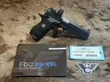LNIB DISPLAY, UNFIRED WILSON COMBAT EDCX9L 9MM 5
