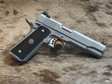 LNIB DISPLAY WILSON COMBAT GOV'T CQB ELITE 1911 STAINLESS 45 ACP UNFIRED CQBE-FS-45 - LAYAWAY AVAILABLE