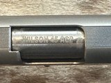 LNIB DISPLAY WILSON COMBAT GOV'T CQB ELITE 1911 STAINLESS 45 ACP UNFIRED CQBE-FS-45 - LAYAWAY AVAILABLE - 16 of 25