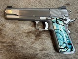 NEW NIGHTHAWK CUSTOM COMPLETE STIPPLE CCS GOV'T 1911 45 ACP STAINLESS W/ IOS, MAMMOTH GRIPS - LAYAWAY AVAILABLE - 10 of 25