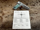 NEW NIGHTHAWK CUSTOM COMPLETE STIPPLE CCS GOV'T 1911 45 ACP STAINLESS W/ IOS, MAMMOTH GRIPS - LAYAWAY AVAILABLE - 2 of 25