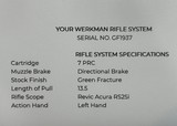 NEW GUNWERKS LEFT 7 PRC WERKMAN, REVIC ACURA RS25i 5-25x56 RH2 MOA RETICLE - LAYAWAY AVAILABLE - 24 of 25