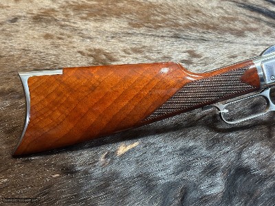 NEW UBERTI CHECKERED 1873 WINCHESTER 