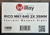 LNIB NEVER USED INFIRAY RICO MK1 640 2X 35mm THERMAL WEAPON SIGHT - 9 of 10