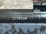 LN UNFIRED LEFT HAND HS PRECISION SWITCH BARREL HTR 223 WSSM & 243 WSSM 22