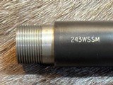 LN UNFIRED LEFT HAND HS PRECISION SWITCH BARREL HTR 223 WSSM & 243 WSSM 22