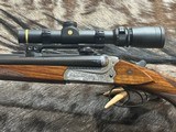 MERKEL SAFARI SERIES 140-2 375 H&H DOUBLE RIFLE W/ LEUPOLD SCOPE - LAYAWAY AVAILABLE - 12 of 24