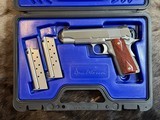 LNIB UNFIRED DAN WESSON POINTMAN CARRY 9MM 1911 OFFICER SIZE STAINLESS STEEL 01867 - LAYAWAY AVAILABLE - 23 of 25