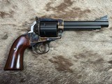 LNIB UNFIRED LIMITED EDITION RUGER TURNBULL BLACKHAWK BISLEY 45 COLT 5.5