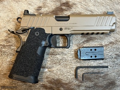 NEW NIGHTHAWK CUSTOM SHOP SPRINGFIELD GOV'T 1911 DS PRODIGY AOS 9MM HI CAP PH9119AOS - LAYAWAY AVAILABLE