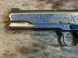 NEW NIGHTHAWK CUSTOM SHOP SPRINGFIELD GOV'T 1911 GARRISON ENGRAVED 45 ACP - LAYAWAY AVAILABLE - 15 of 25