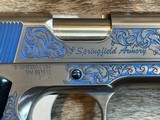 NEW NIGHTHAWK CUSTOM SHOP SPRINGFIELD GOV'T 1911 GARRISON ENGRAVED 45 ACP - LAYAWAY AVAILABLE - 9 of 25