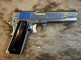 NEW NIGHTHAWK CUSTOM SHOP SPRINGFIELD GOV'T 1911 GARRISON ENGRAVED 45 ACP - LAYAWAY AVAILABLE - 1 of 25