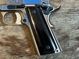 NEW NIGHTHAWK CUSTOM SHOP SPRINGFIELD GOV'T 1911 GARRISON ENGRAVED 45 ACP - LAYAWAY AVAILABLE - 13 of 25