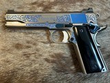 NEW NIGHTHAWK CUSTOM SHOP SPRINGFIELD GOV'T 1911 GARRISON ENGRAVED 45 ACP - LAYAWAY AVAILABLE - 12 of 25