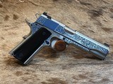 NEW NIGHTHAWK CUSTOM SHOP SPRINGFIELD GOV'T 1911 GARRISON ENGRAVED 45 ACP - LAYAWAY AVAILABLE - 4 of 25