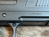 NEW NIGHTHAWK CUSTOM DELEGATE DOUBLE STACK COMMANDER 9MM, MANY UPGRADES - LAYAWAY AVAILABLE - 9 of 25