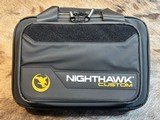 NEW NIGHTHAWK CUSTOM GRP GOV'T 1911 45 ACP RMR SIGHT CUT, SUPPRESSOR SIGHTS - LAYAWAY AVAILABLE - 24 of 25