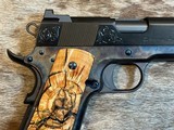 NEW NIGHTHAWK CUSTOM SHOP SPRINGFIELD GOV'T 1911 GARRISON ENGRAVED COLOR CASED 45 ACP - LAYAWAY AVAILABLE - 7 of 25