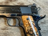 NEW NIGHTHAWK CUSTOM SHOP SPRINGFIELD GOV'T 1911 GARRISON ENGRAVED COLOR CASED 45 ACP - LAYAWAY AVAILABLE - 14 of 25