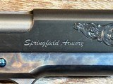 NEW NIGHTHAWK CUSTOM SHOP SPRINGFIELD GOV'T 1911 GARRISON ENGRAVED COLOR CASED 45 ACP - LAYAWAY AVAILABLE - 9 of 25