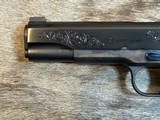 NEW NIGHTHAWK CUSTOM SHOP SPRINGFIELD GOV'T 1911 GARRISON ENGRAVED COLOR CASED 45 ACP - LAYAWAY AVAILABLE - 15 of 25