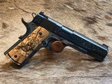 NEW NIGHTHAWK CUSTOM SHOP SPRINGFIELD GOV'T 1911 GARRISON ENGRAVED COLOR CASED 45 ACP - LAYAWAY AVAILABLE - 5 of 25