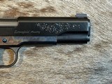 NEW NIGHTHAWK CUSTOM SHOP SPRINGFIELD GOV'T 1911 GARRISON ENGRAVED COLOR CASED 45 ACP - LAYAWAY AVAILABLE - 8 of 25