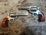 LNIB MATCHED CONSECUTIVE SERIAL NUMBERED PAIR FREEDOM ARMS MODEL 97 PREMIER GRADE 357 MAG - LAYAWAY AVAILABLE - 2 of 19