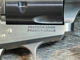 LNIB MATCHED CONSECUTIVE SERIAL NUMBERED PAIR FREEDOM ARMS MODEL 97 PREMIER GRADE 357 MAG - LAYAWAY AVAILABLE - 7 of 19