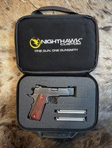 NEW NIGHTHAWK CUSTOM TALON T4 OFFICER 1911 9MM 3.8