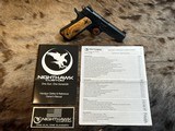 NEW NIGHTHAWK CUSTOM VIP BLACK COMMANDER 1911 45 ACP, ENGRAVED, IOS, WOOD DISPLAY CASE - LAYAWAY AVAILABLE - 22 of 25