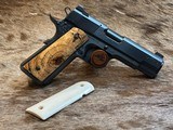 NEW NIGHTHAWK CUSTOM VIP BLACK COMMANDER 1911 45 ACP, ENGRAVED, IOS, WOOD DISPLAY CASE - LAYAWAY AVAILABLE - 3 of 25