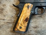 NEW NIGHTHAWK CUSTOM VIP BLACK COMMANDER 1911 45 ACP, ENGRAVED, IOS, WOOD DISPLAY CASE - LAYAWAY AVAILABLE - 5 of 25