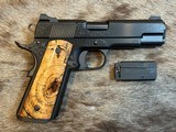 NEW NIGHTHAWK CUSTOM VIP BLACK COMMANDER 1911 45 ACP, ENGRAVED, IOS, WOOD DISPLAY CASE - LAYAWAY AVAILABLE - 4 of 25