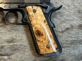 NEW NIGHTHAWK CUSTOM VIP BLACK COMMANDER 1911 45 ACP, ENGRAVED, IOS, WOOD DISPLAY CASE - LAYAWAY AVAILABLE - 13 of 25