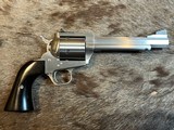 FREE SAFARI, NEW FREEDOM ARMS MODEL 83 PREMIER GRADE 454 CASULL 45 COLT 45 ACP 6