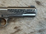 NEW NIGHTHAWK CUSTOM SHOP SPRINGFIELD GOV'T 1911 GARRISON ENGRAVED 45 ACP SFPX9420STGW - LAYAWAY AVAILABLE - 8 of 25