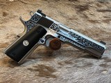 NEW NIGHTHAWK CUSTOM SHOP SPRINGFIELD GOV'T 1911 GARRISON ENGRAVED 45 ACP SFPX9420STGW - LAYAWAY AVAILABLE - 4 of 25