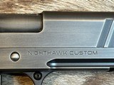 NEW NIGHTHAWK CUSTOM TACTICAL READY SERIES COMMANDER TRS 1911 9MM, UPGRADES - LAYAWAY AVAILABLE - 8 of 25