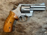 NEW KORTH SILVER MONGOOSE 357 MAGNUM 3