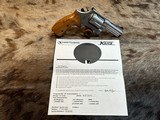 NEW KORTH SILVER MONGOOSE 357 MAGNUM 3