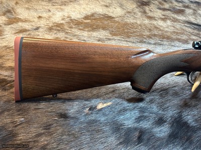 FREE SAFARI, NEW RUGER M77 HAWKEYE AFRICAN 375 RUGER W/ BRAKE 37186 - LAYAWAY AVAILABLE