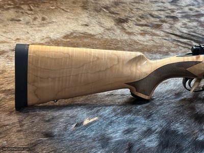 FREE SAFARI, NEW WIN MODEL 70 SUPER GRADE MAPLE 243 WIN 22