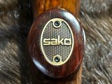 FREE SAFARI, NEW SAKO CUSTOM SHOP HIGH GRADE 85 GRIZZLY ARCTOS 308 WIN 21