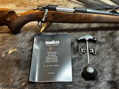 FREE SAFARI, NEW SAKO CUSTOM SHOP HIGH GRADE 85 GRIZZLY ARCTOS 308 WIN 21