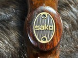 FREE SAFARI, NEW SAKO CUSTOM SHOP HIGH GRADE 85 GRIZZLY ARCTOS 308 WIN 21